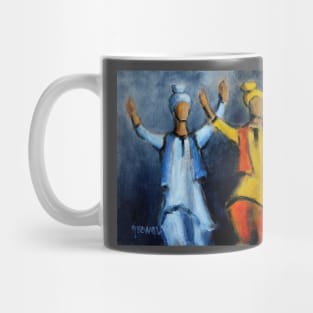 Bhangra dancers Mug